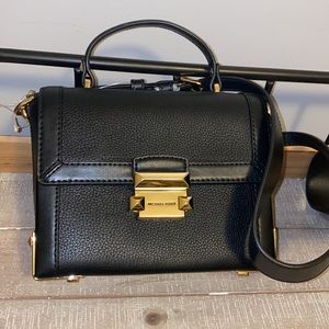 Brand new black and gold Michael Kors crossbody